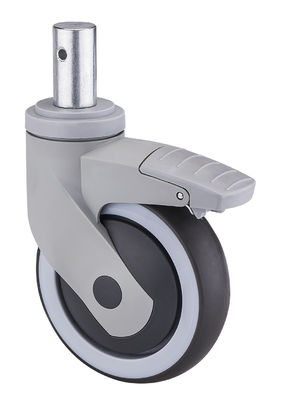 다진 의료 캐스터 125mm 5 인치 스팀 스핀 휠 캐스터