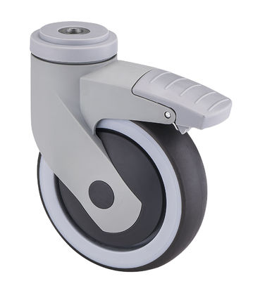 다진 의료 캐스터 125mm 5 인치 스팀 스핀 휠 캐스터