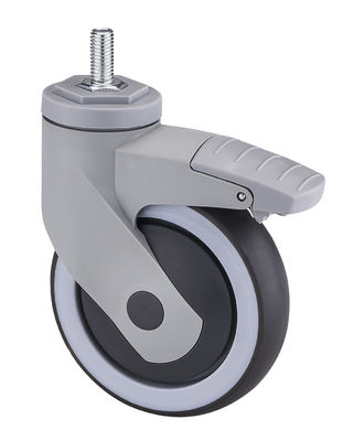 다진 의료 캐스터 125mm 5 인치 스팀 스핀 휠 캐스터