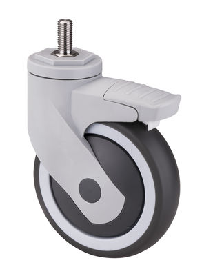 다진 의료 캐스터 125mm 5 인치 스팀 스핀 휠 캐스터
