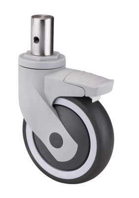 다진 의료 캐스터 125mm 5 인치 스팀 스핀 휠 캐스터
