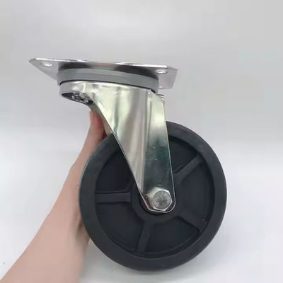 블랙 스테인리스 스틸 회전 캔더 휠 중량 50mm 톱니 너비 열 저항