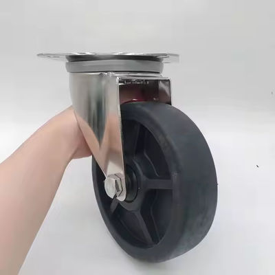 블랙 스테인리스 스틸 회전 캔더 휠 중량 50mm 톱니 너비 열 저항