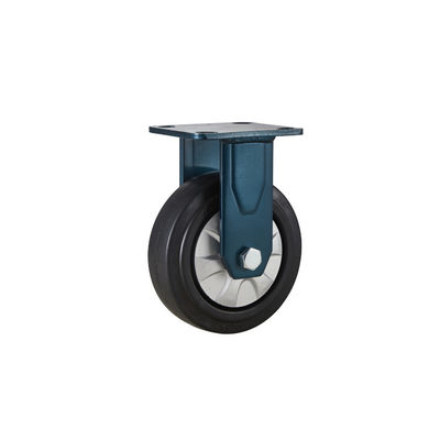 100mm 150mm 중형 휠체어 하이 탄력성 열 플라스틱 고무 바퀴 휠체어