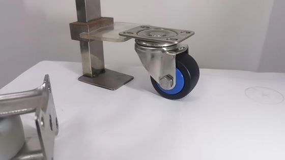 150kg 로우 프로파일 캐스터 휠 50mm 304 스테인리스 스틸 PA 캐스터