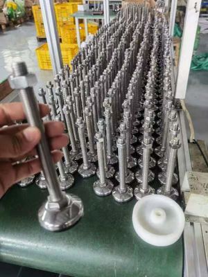 304 스테인리스 스틸 조정발 50mm 60mm 80mm 100mm 산업용 기계